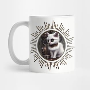 Little steampunk cat Mug